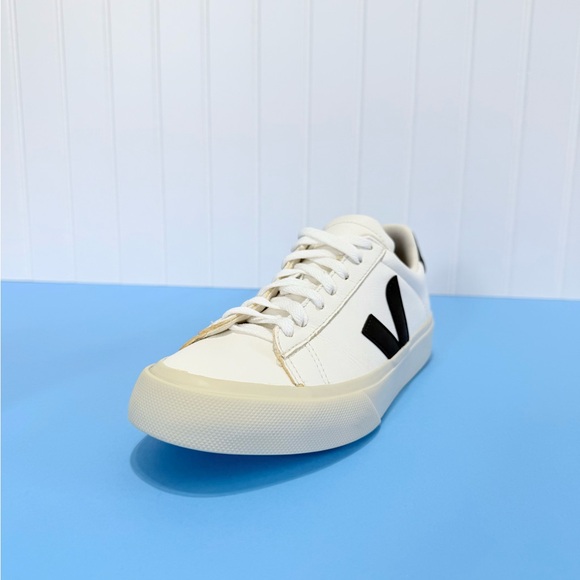 Veja Campo Marsala Women’s Lace Up Logo Sneaker White- Size US 5 - Picture 15 of 17
